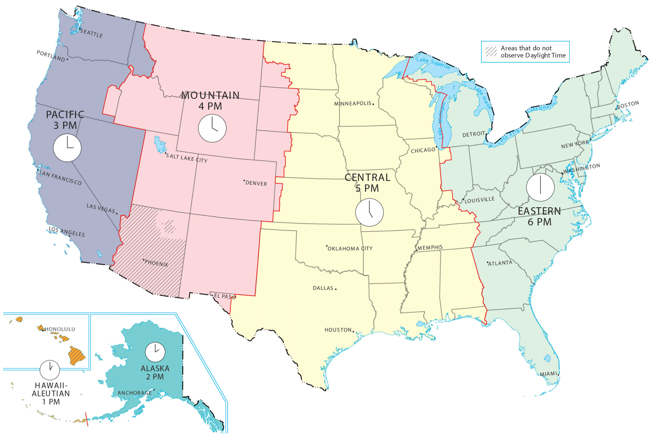 Us Time Zone Map - Gis Geography for Us Map with States and Time Zones Printable