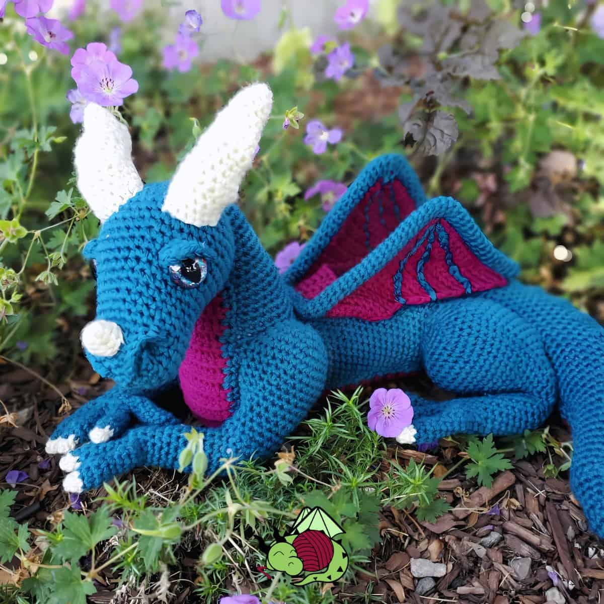 Vincent The Dragon | Free Amigurumi Crochet Pattern Amigurumi in Printable Free Crochet Dragon Pattern